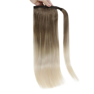 ponytail extension wrap around