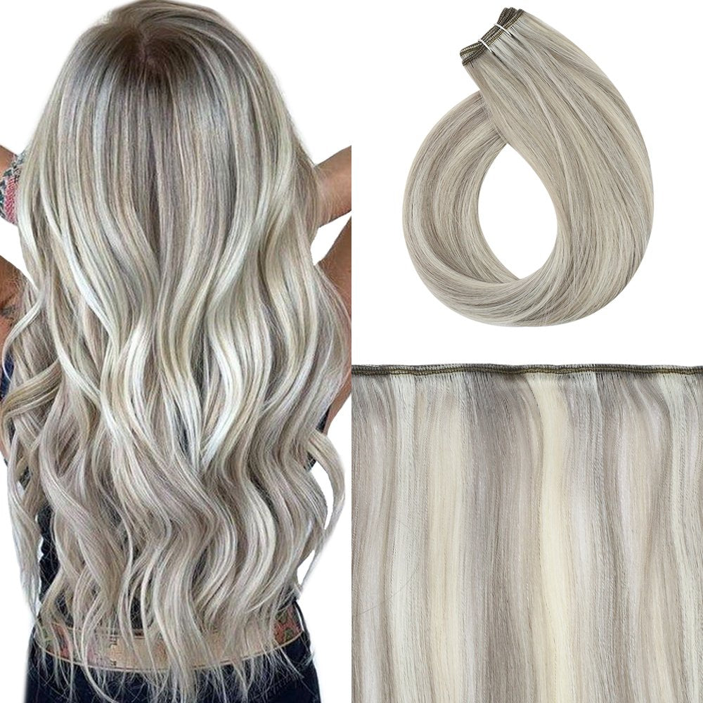 human weft hair extensions