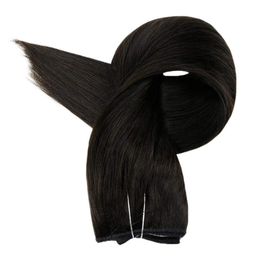 halo hair extensions natural black