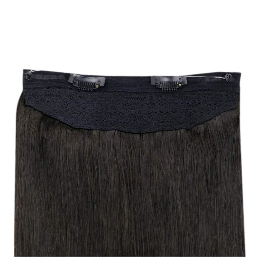 human hair halo extensions