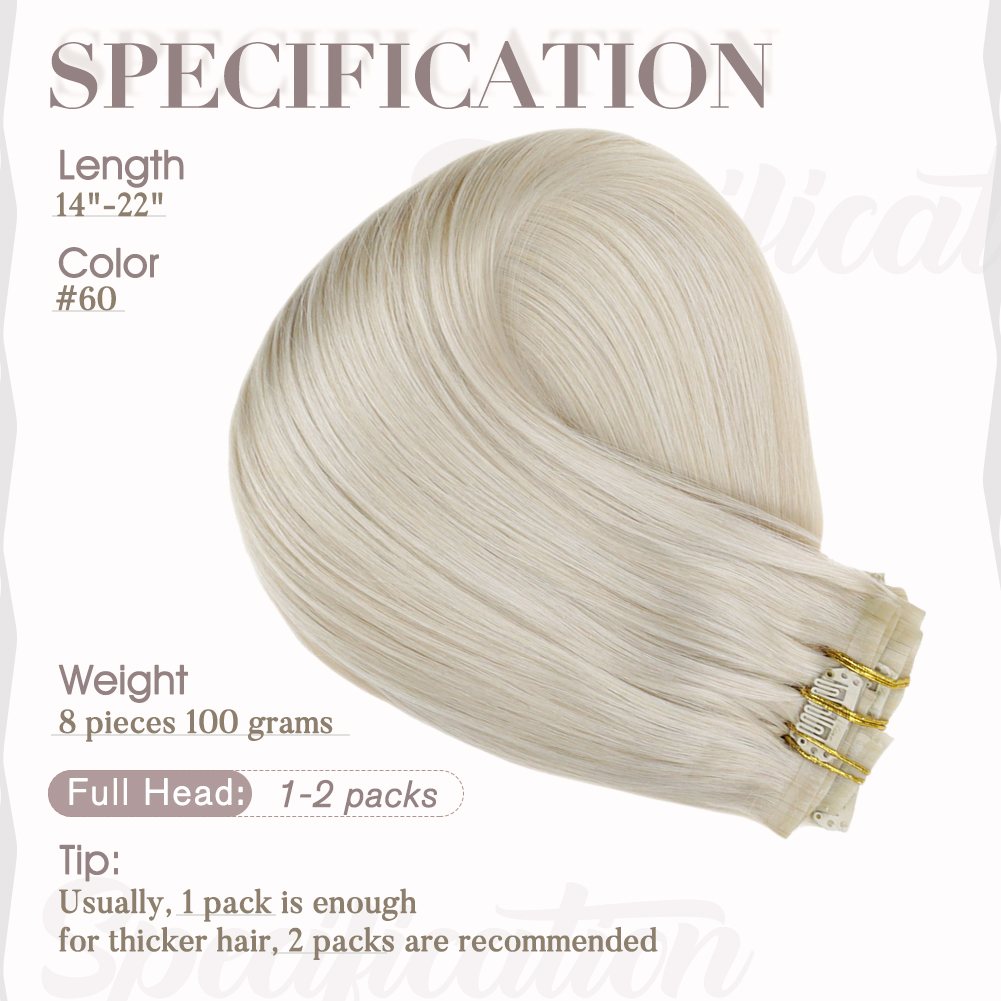 natural hair clip ins