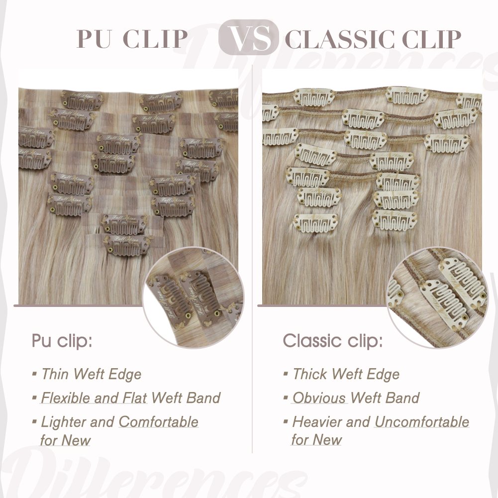 invisible clip in hair extensions