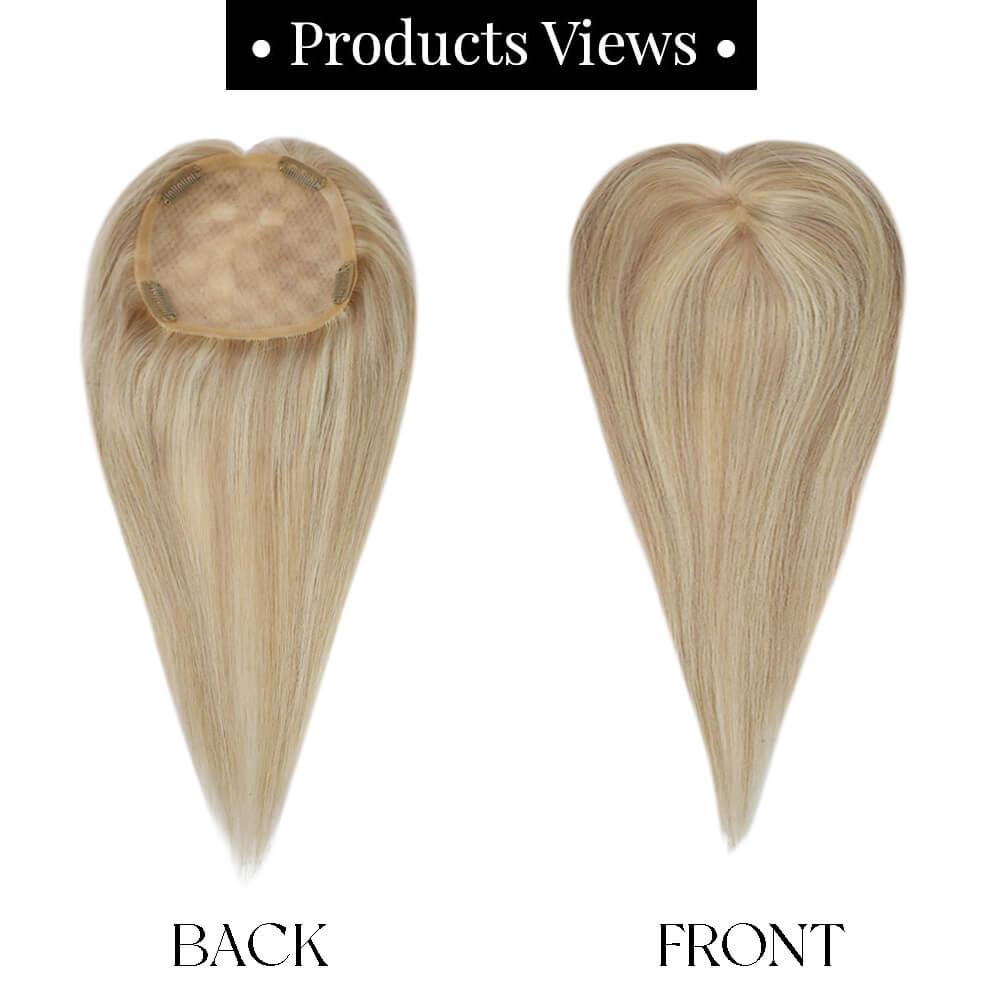 side part hair topper