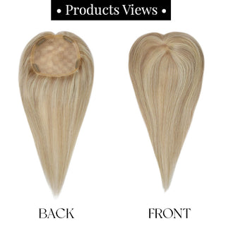 side part hair topper