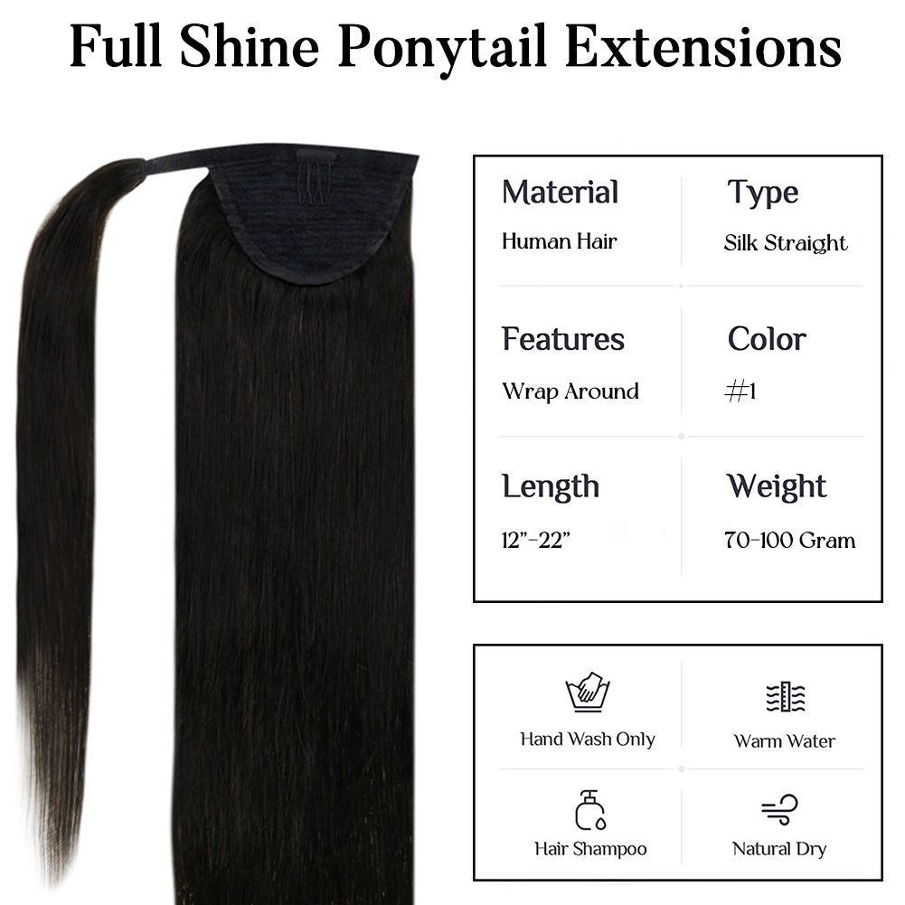 easy ponytail extensions