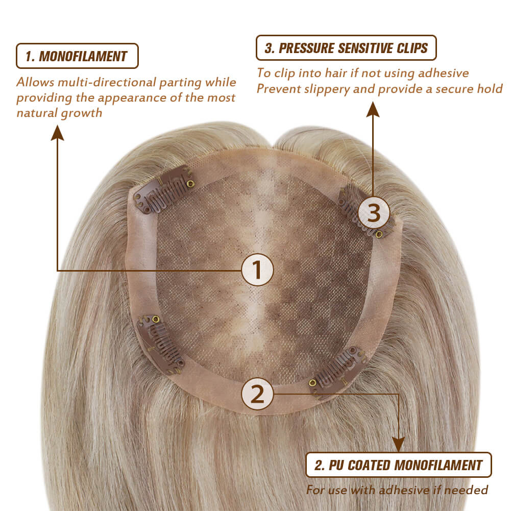 best real hair toppers