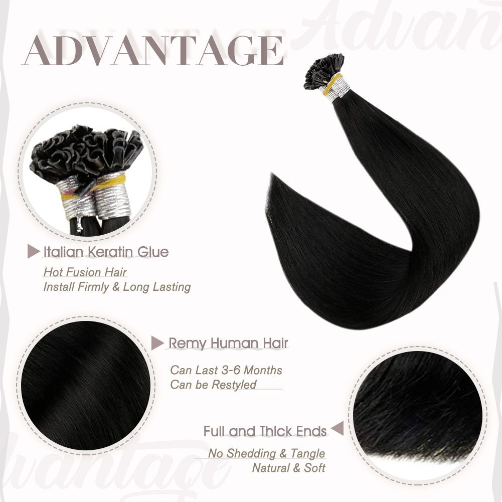 keratin u tip hair extensions