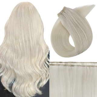 virgin weft hair extensions