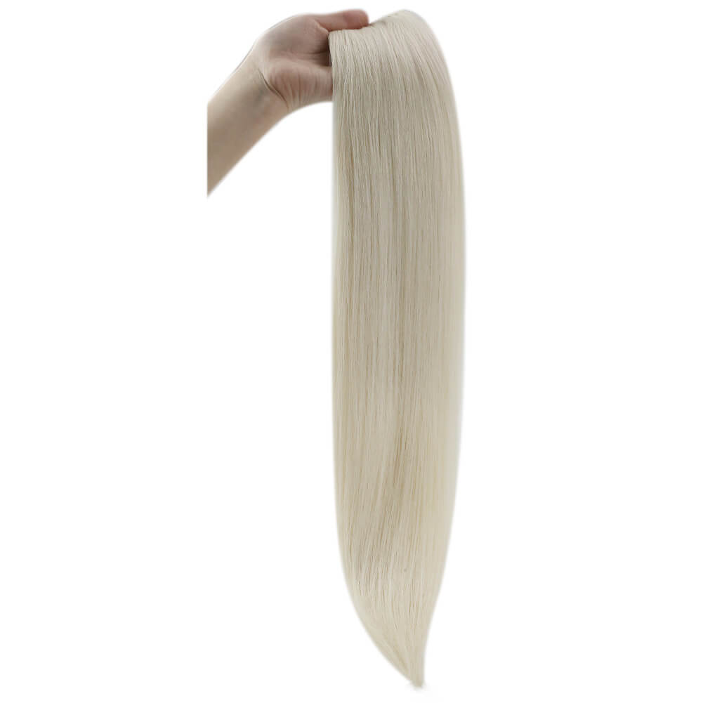 weft extensions virgin hair