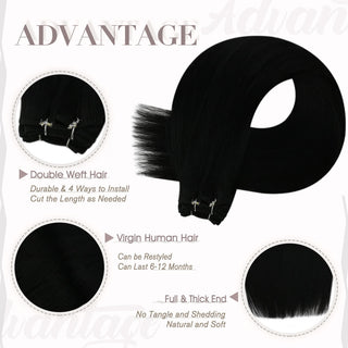 professional weft hair extensions