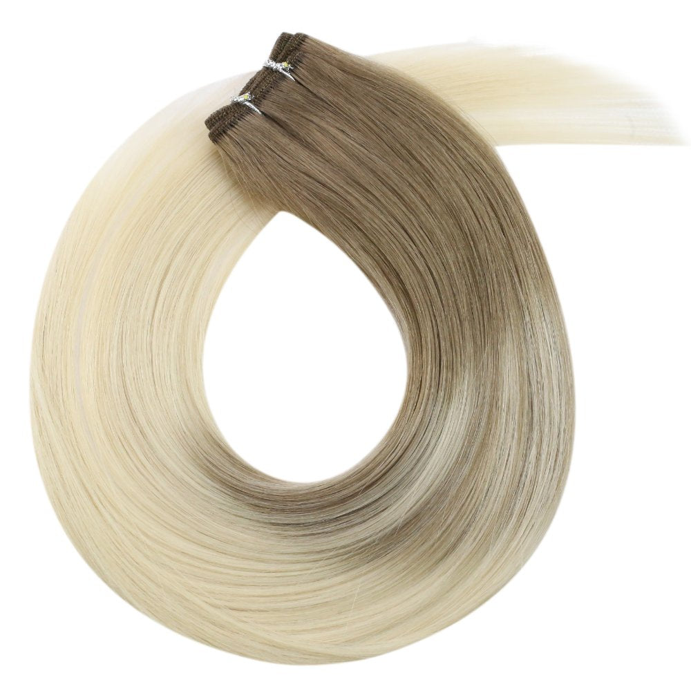weft human hair extensions
