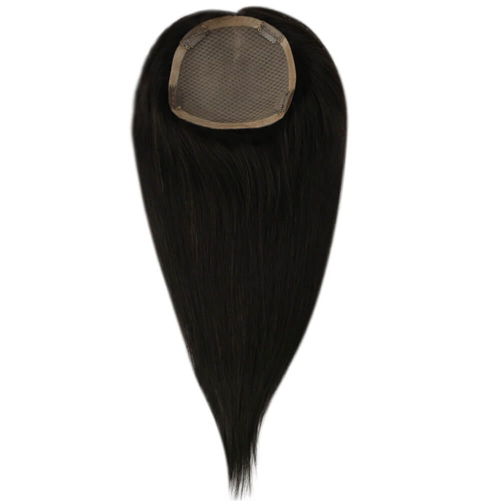 white hair toppers